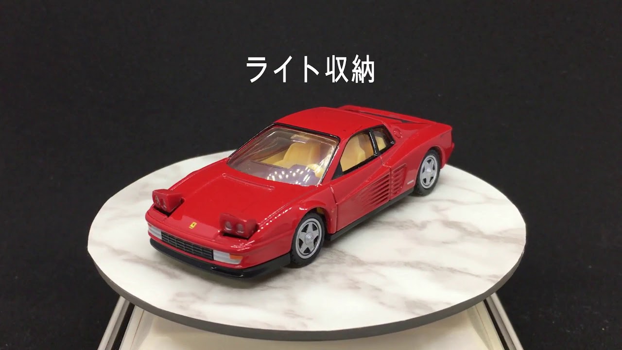 トミカプレミアム　フェラーリ　テスタロッサ　(Ferrari Testarossa)