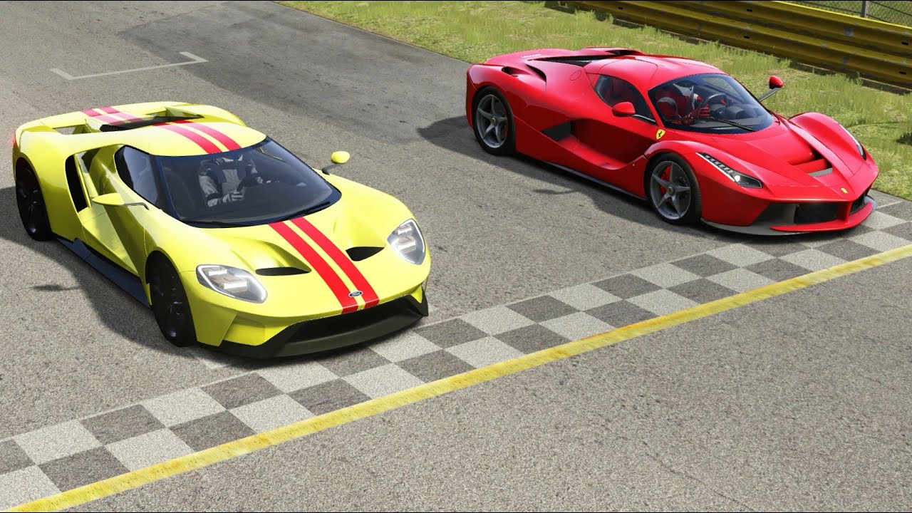 Ford GT vs Ferrari LaFerrari at Monza Full Course