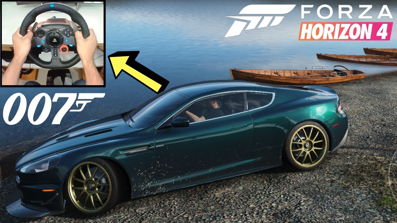 Forza Horizon 4 – ASTON MARTIN DBS (007 JAMES BOND EDITION) | Logitech g29 gameplay (Steering Wheel)