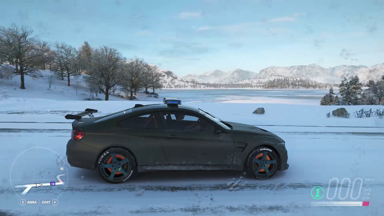 Forza Horizon 4 BMW M4 GTS WINTER DRIVING