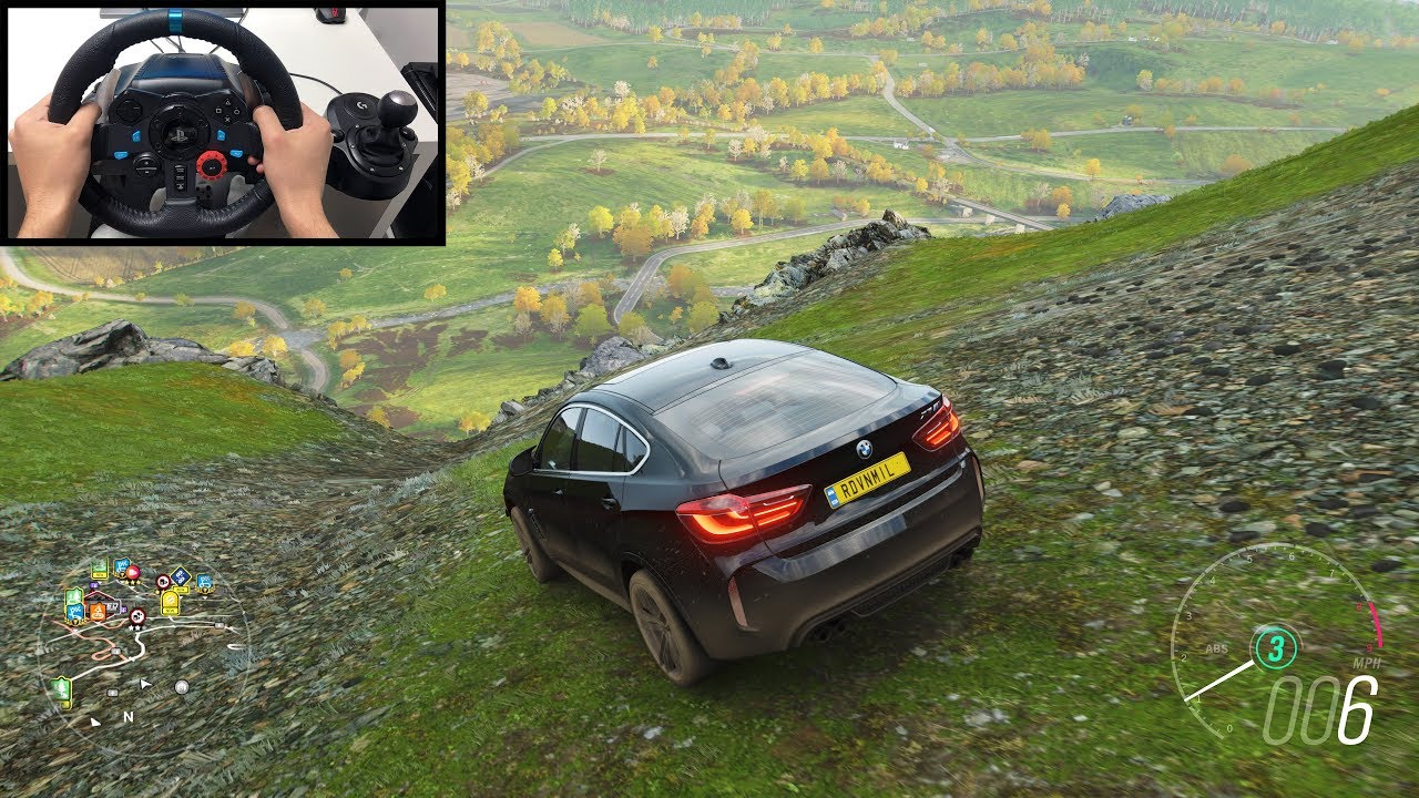 Forza Horizon 4 | BMW X6 M | Logitech g29 Gameplay
