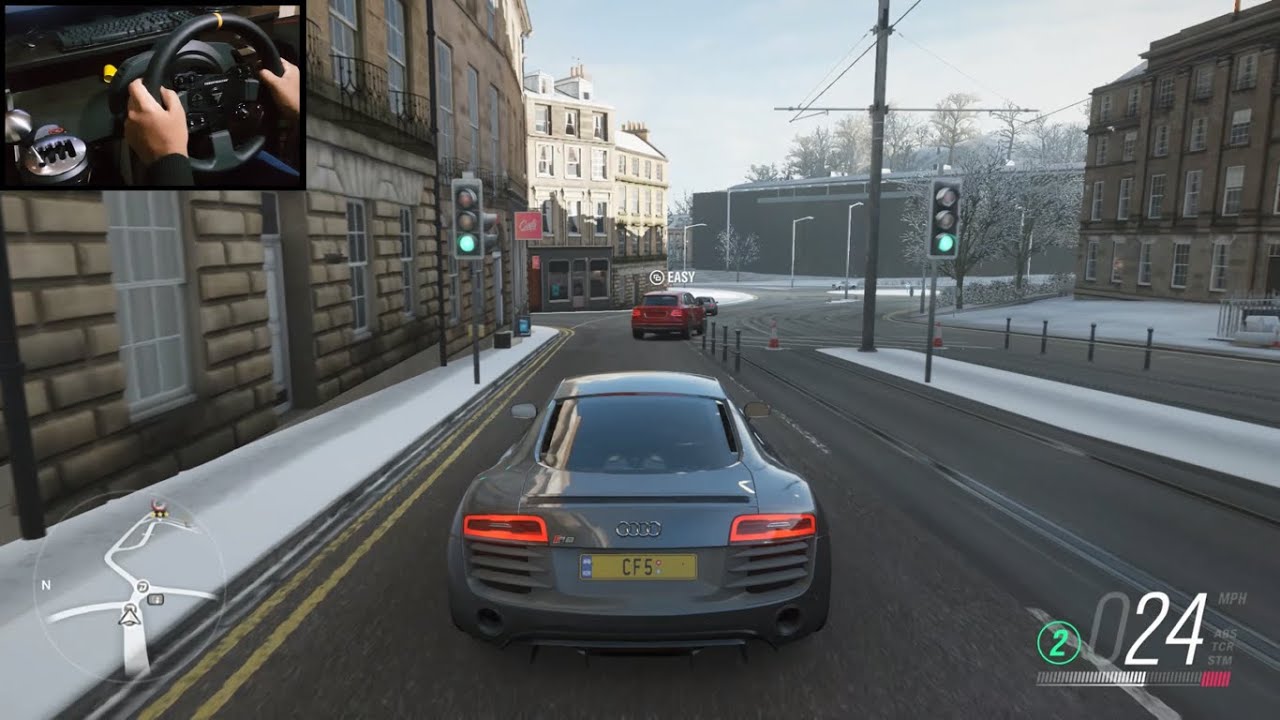 Forza Horizon 4 Driving the Audi R8 COUPE V10 PLUS 5.2 FSI QUATTRO