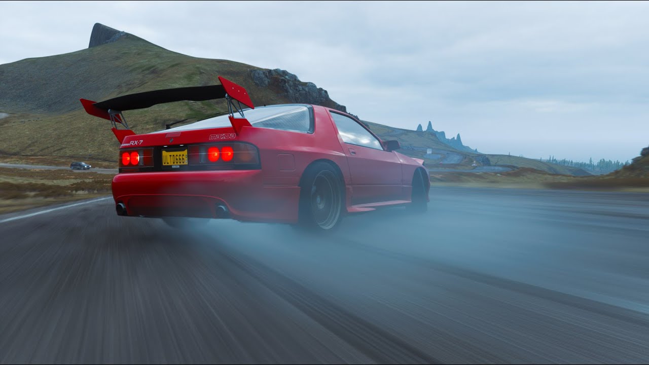 Forza Horizon 4 - Mazda RX-7 | Fortune Island Drifting