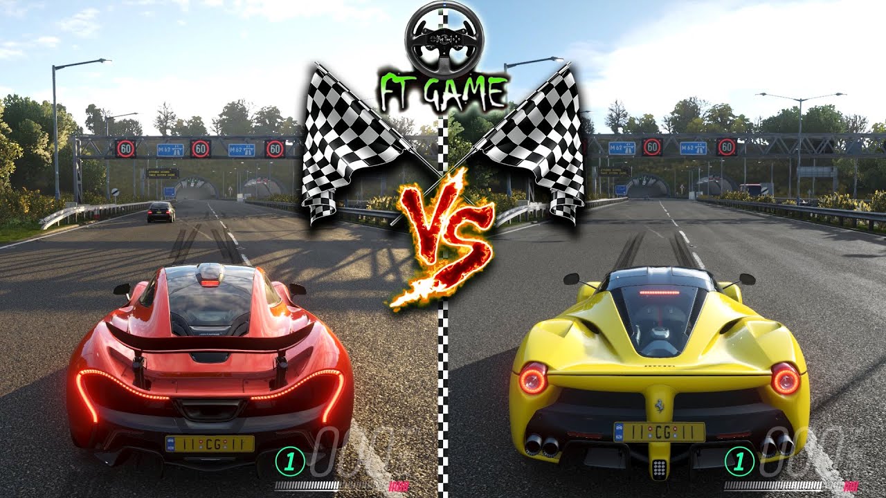 Forza Horizon 4 | Mclaren P1 vs LaFerrari | Drag, Rolling & Highway Race!