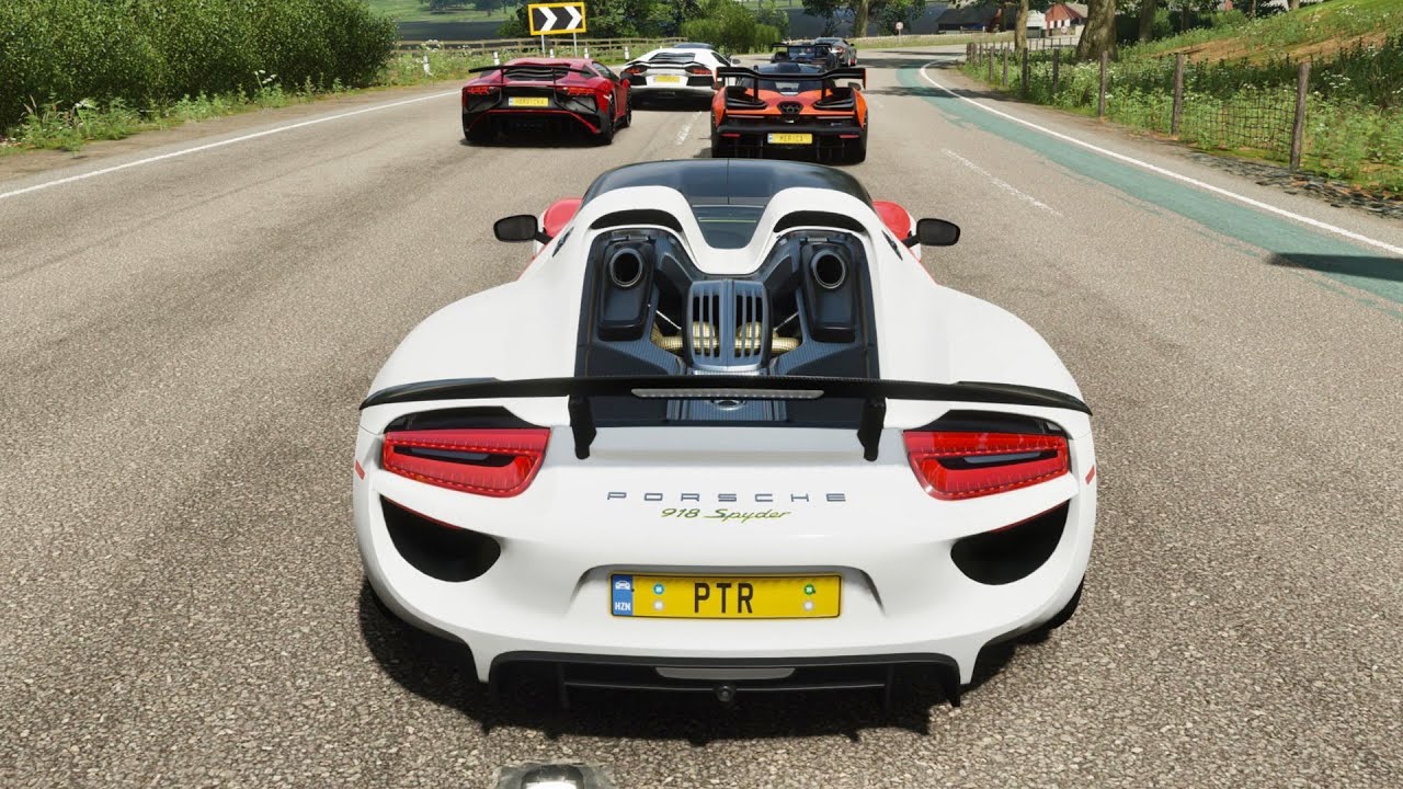 Forza Horizon 4 | Porsche 918 Spyder | Goliath Race Gameplay