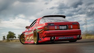 Forza Horizon 4 drift Hoonigan mazda RX-7 Twerkstallion