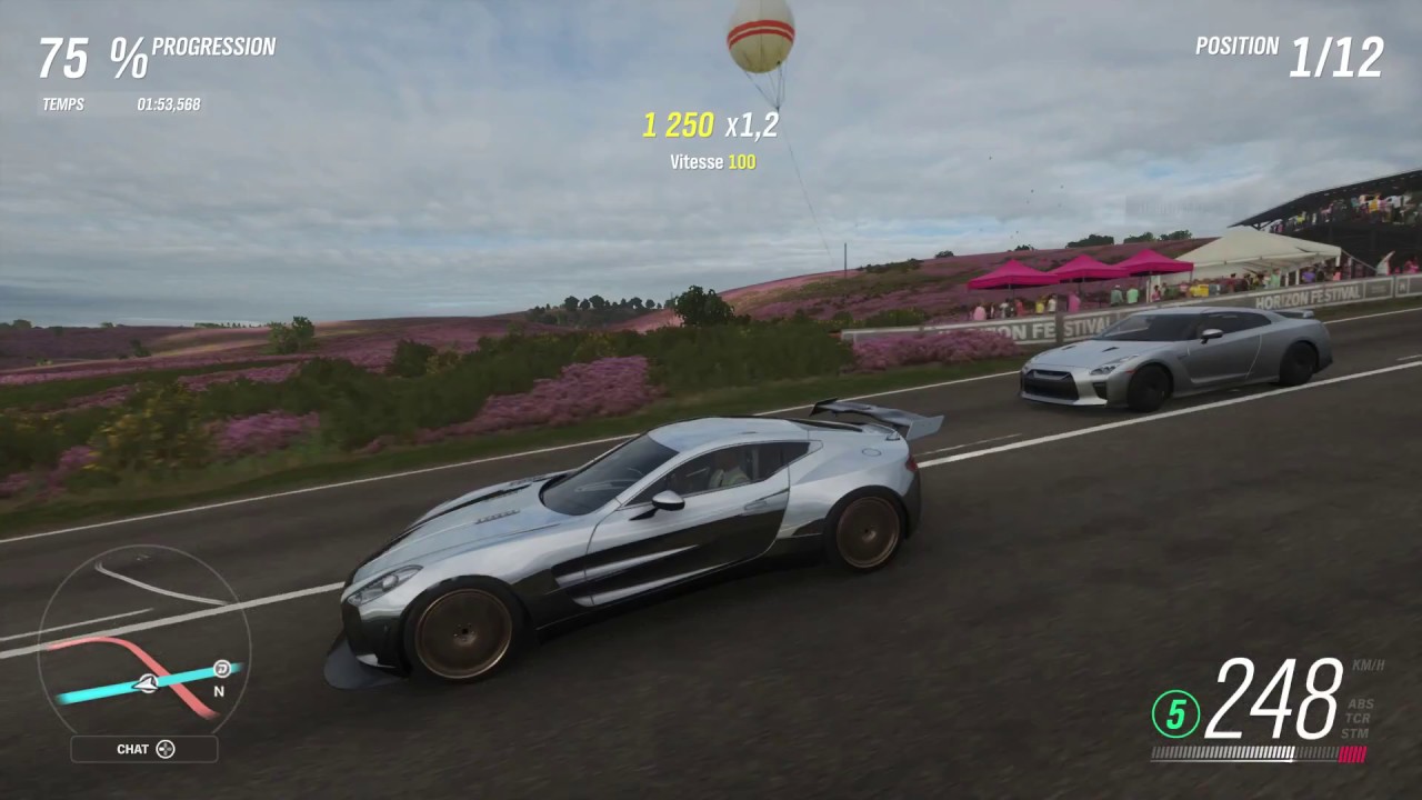Forza Horizon4: Aston Martin One 77 une voiture de rêve