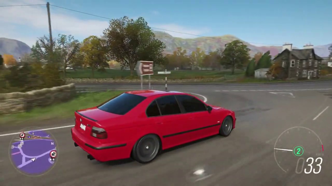 Forza horizon 4 2003 bmw m5 e39 test drive 1080p60fps 1080p