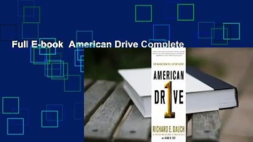 Full E-book  American Drive Complete