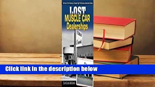 Full E-book  Lost Muscle Car Dealerships  For Free