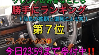 【Gクラス情報発信】ゲレンドの好きなところを勝手にランキング‼︎第7位