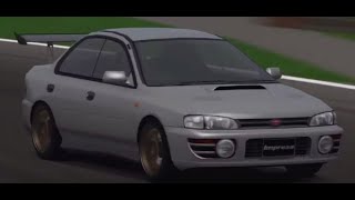 【GT5】 スバル インプレッサ セダン WRX STi ’94 【DEMO】,Light Silver Metallic