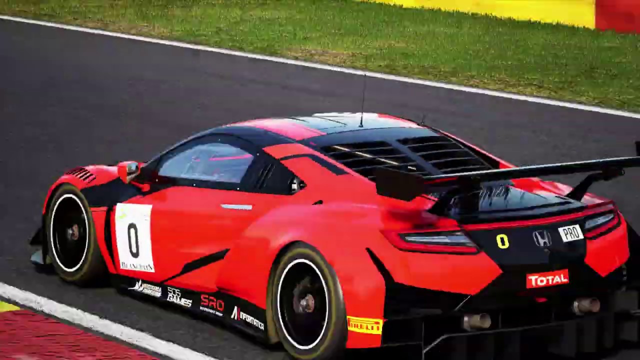 GTシリーズ最後のMRタイプ　NSX GT3 EVO2019 -Circuit de Spa-Francorchamps-エア猫モデル