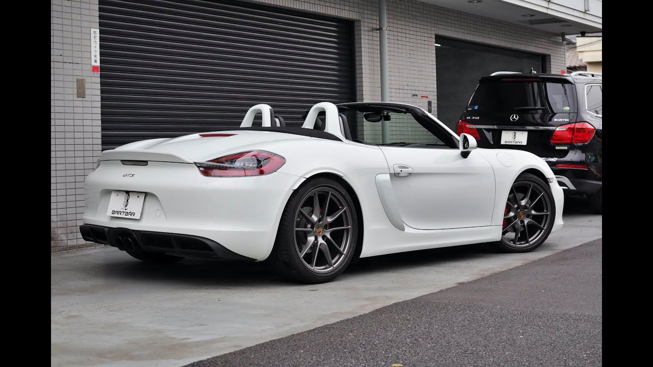 ポルシェ ボクスターGTS エキゾーストサウンド メルセデスベンツ専門店バルトベーア