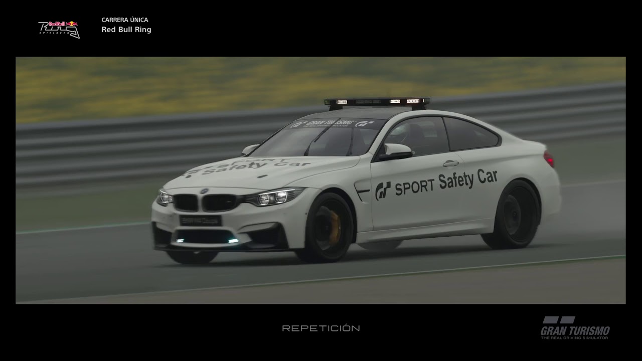 Gran Turismo Sport RED BULL RING BMW M4 SAFETY CAR Playstation 4 Pro