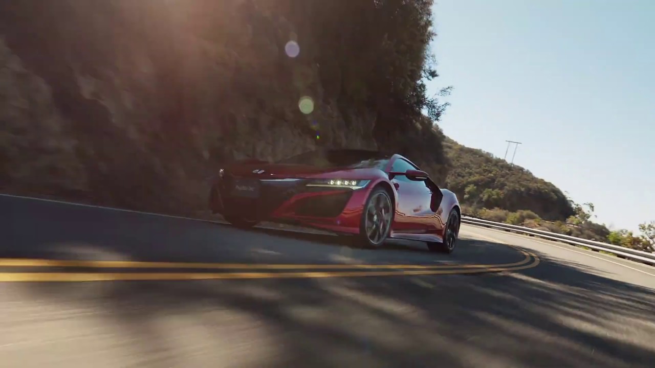 Honda NSX car commercial