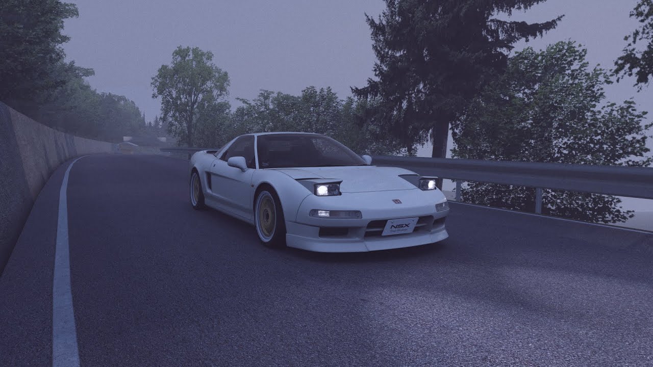 Honda NSX touge in Trento Bondone