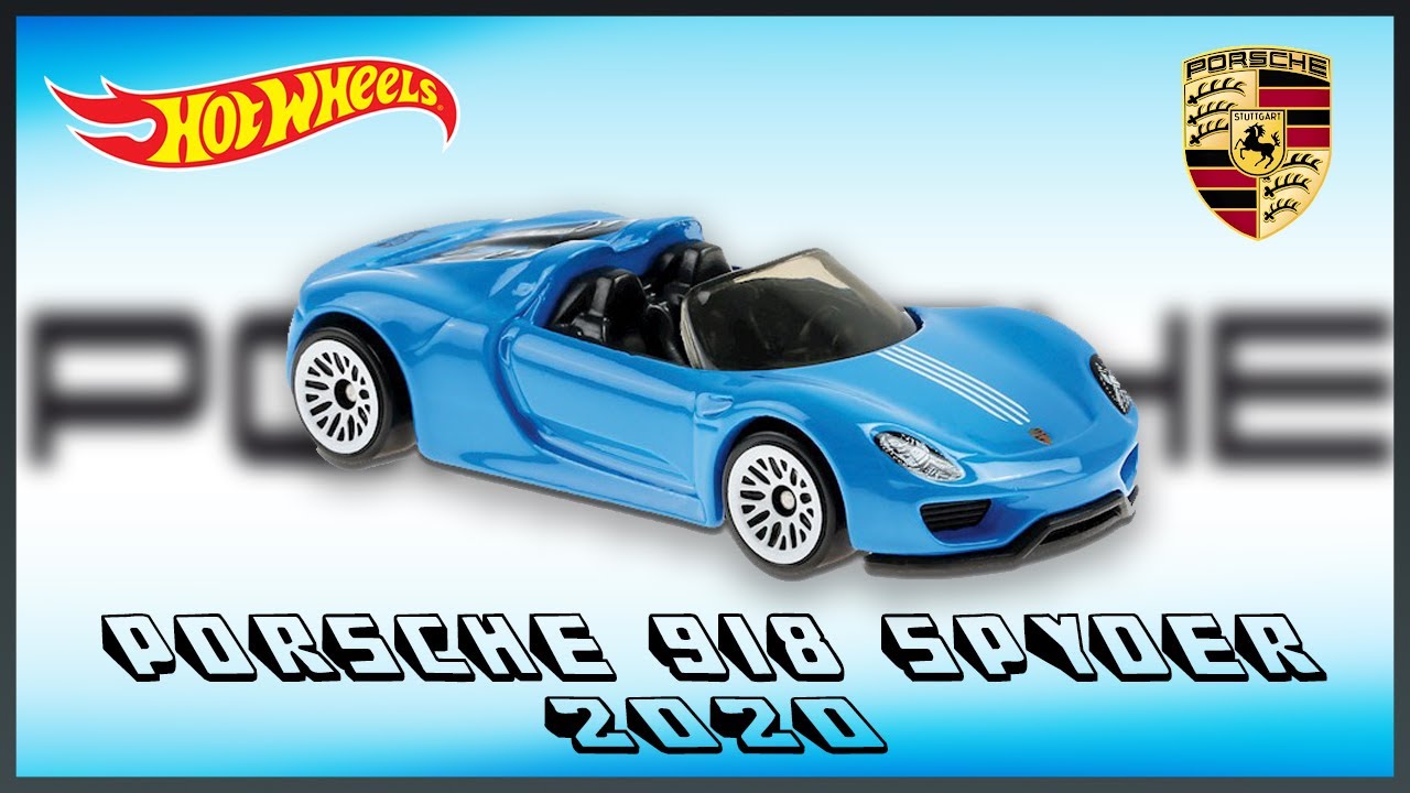 Hot Wheels PORSCHE 918 SPYDER 2020 Unbox