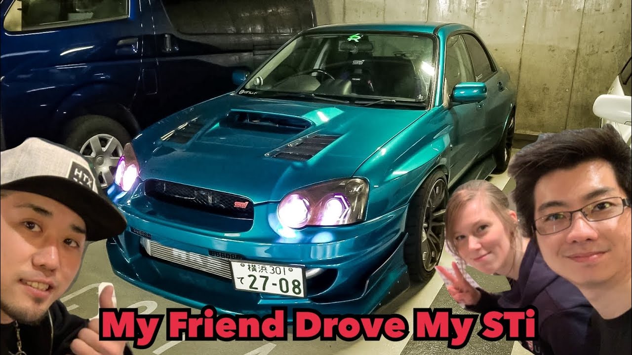 I let my friend drive my 360HP Subaru WRX STi (HKS Tuned)