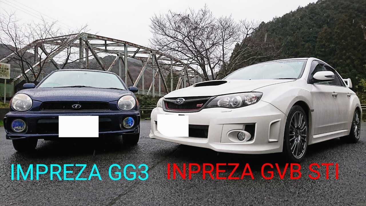 IMPREZA(インプレッサ) GVB STI に乗ってみた！