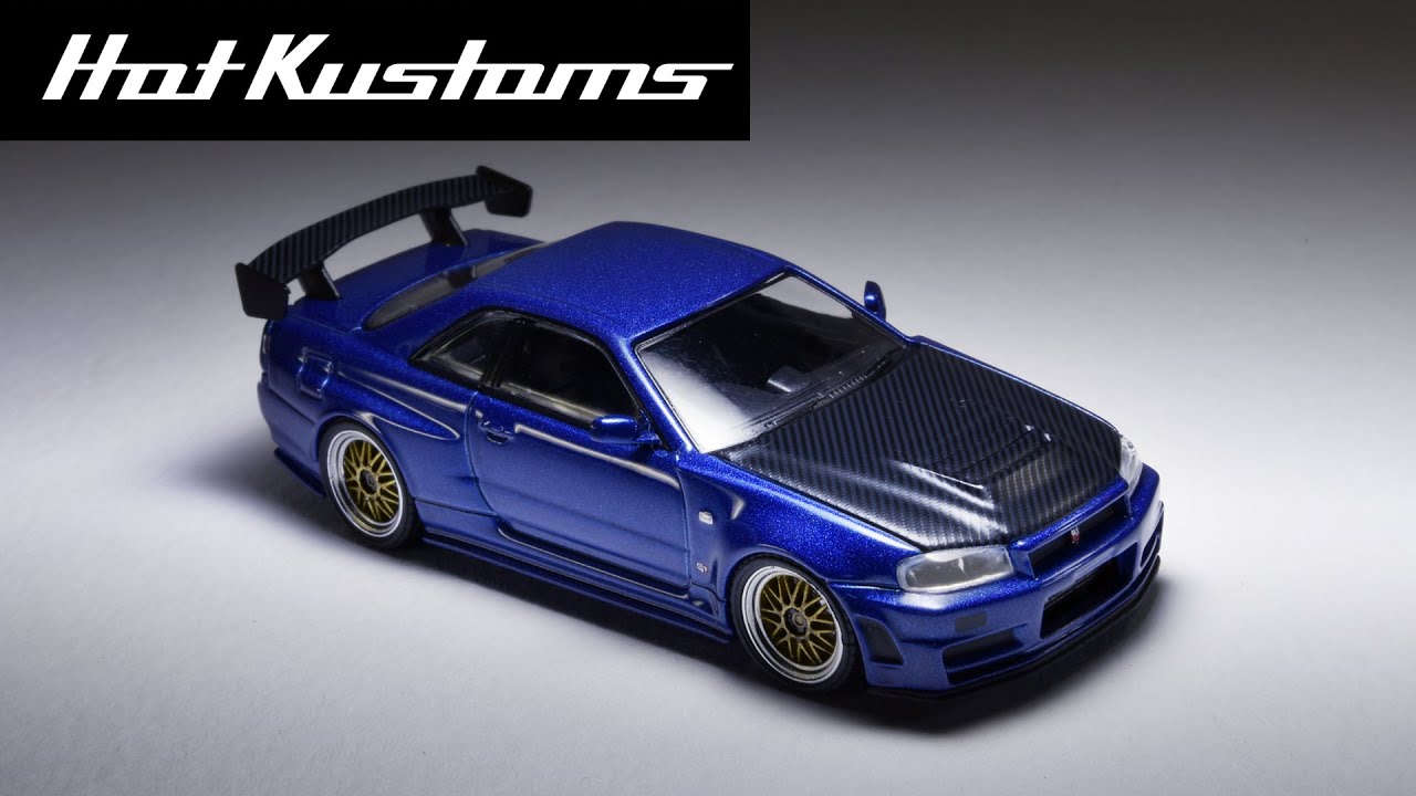 Ignition Nismo R34 GTR In Metallic Bayside Blue