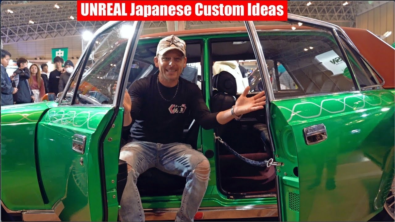 東京オートサロンで見つけたヤバい改造車たち！日本人のカスタムにかける発想力が凄い！ Incredible Japan Custom Builds at Tokyo Auto Salon