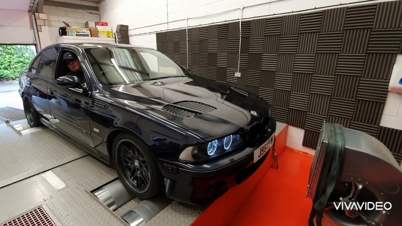 JAY’S STRAIGHT PIPED E39 M5 V8 ON A DYNO!!! LOUD!!! #BEEOC