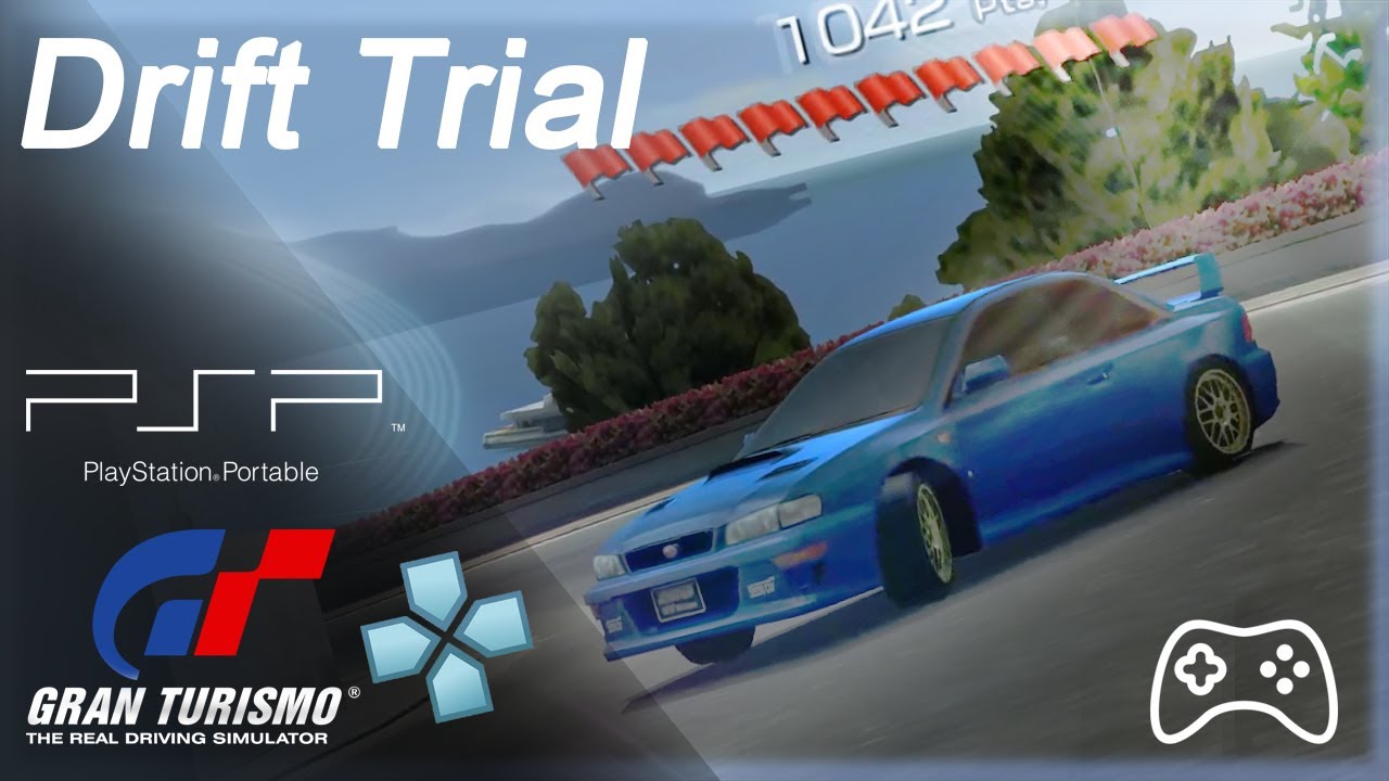 [JONY] Gran Turismo PSP Drift Trial Subaru Impreza WRX STI(GC8) グランツーリスモ PSP (PPSSPP)