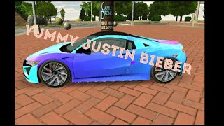 Justin Bieber – Yummy song  by carparking Honda NSX