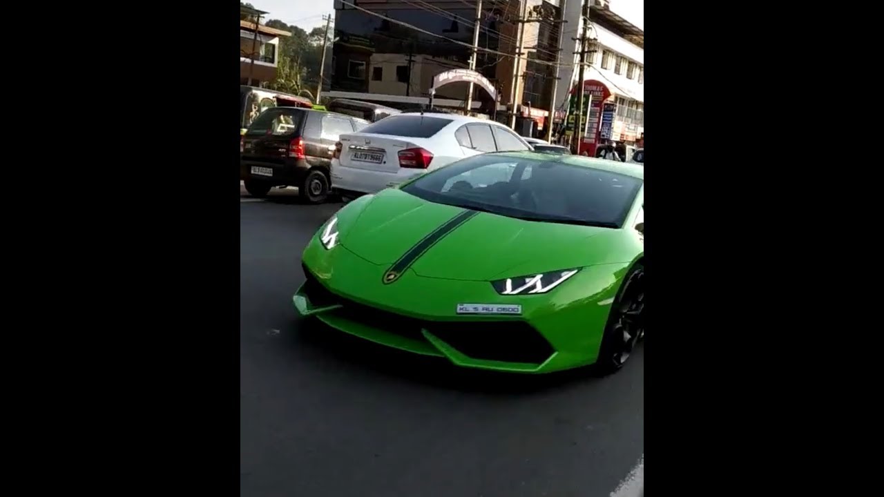 LAMBORGHINI HURACAN IN KOTTAYAM KL-05 KERALA | WHATSAAP STATUS | LP610-4 |