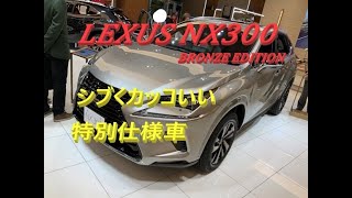 【国産車、試乗】LEXUS NX300 Bronze Editionはシブく光るSUV