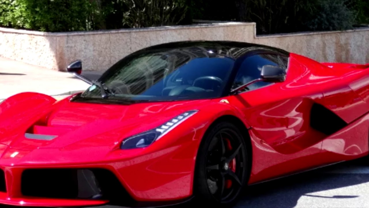 LaFerrari Sound effect starting the starter