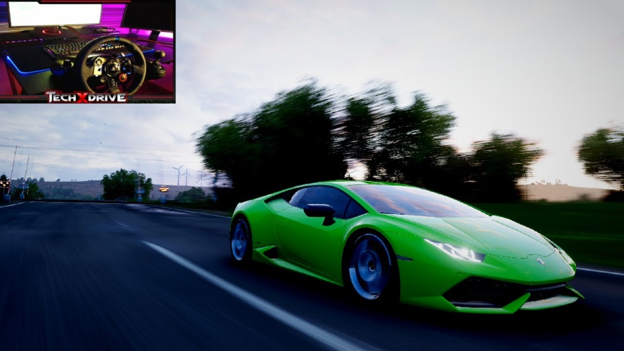 Lamborghini Huracan LP 610-4 2014 – Forza Horizon 4 | Logitech G29 Steering Wheel 4K