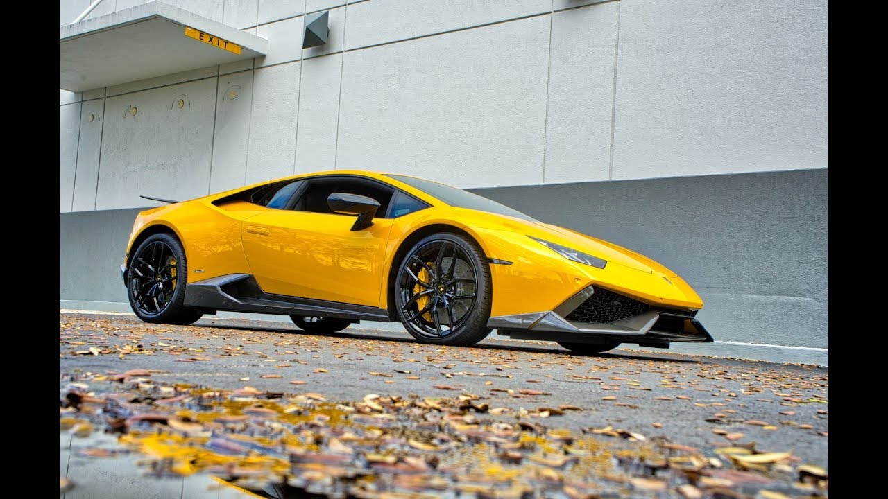 Lamborghini Huracan LP 610-4 Angry BULL Engine Sound Revs interior exterior at Lamborghini Miami