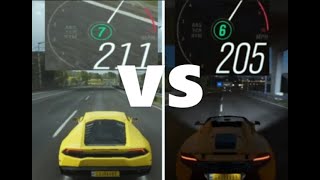 Lamborghini Huracan LP610-4 VS 2014 MCLAREN 650S Spider II forza horizon 4 II Gamer