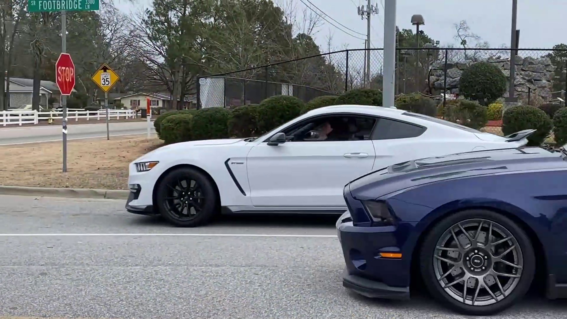 Leaving cars and coffee: Loud exhaust clips, exotic car spotting, and modded muscle cars