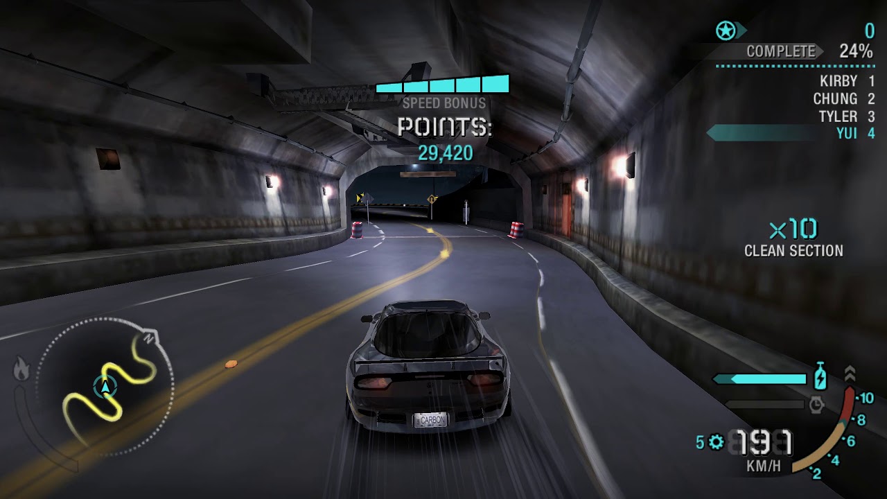 Legend Silver Comet is back drift with MAZDA RX-7 NFS Carbon