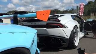 【爆音‼】Liberty Walk ランボルギーニ ウラカンV10空ぶかしサウンド Lamborghini Huracán LP610-4