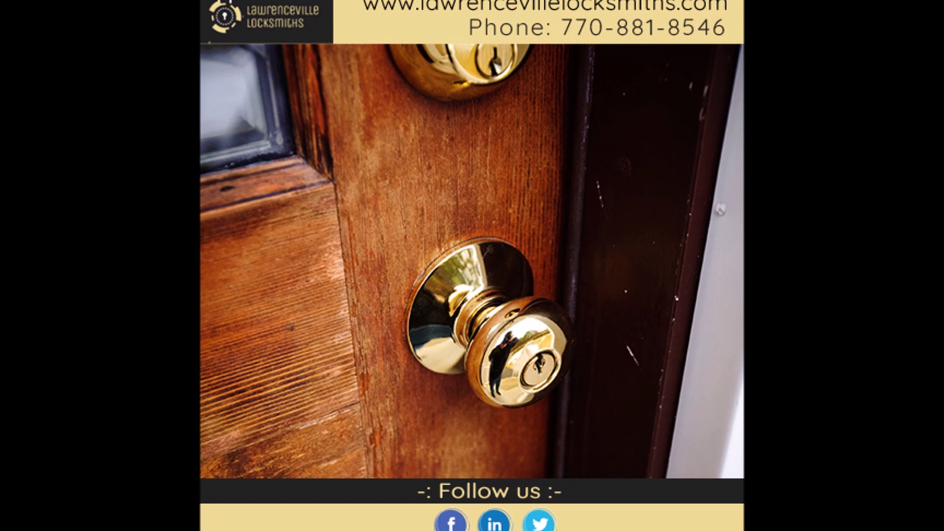 Locksmith Lawrenceville GA | Call Now: 770-881-8546