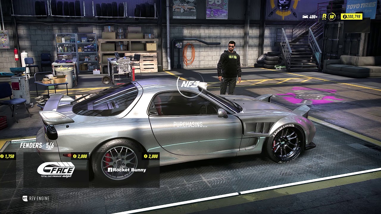 แปลงโฉม Mazda RX-7  I Need for Speed Heat Video Game I