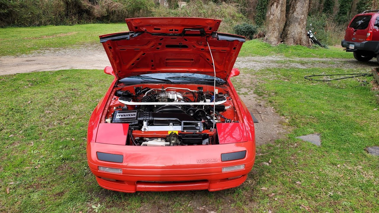 Mazda Rx7 Rotary Engine Running/Ideling
