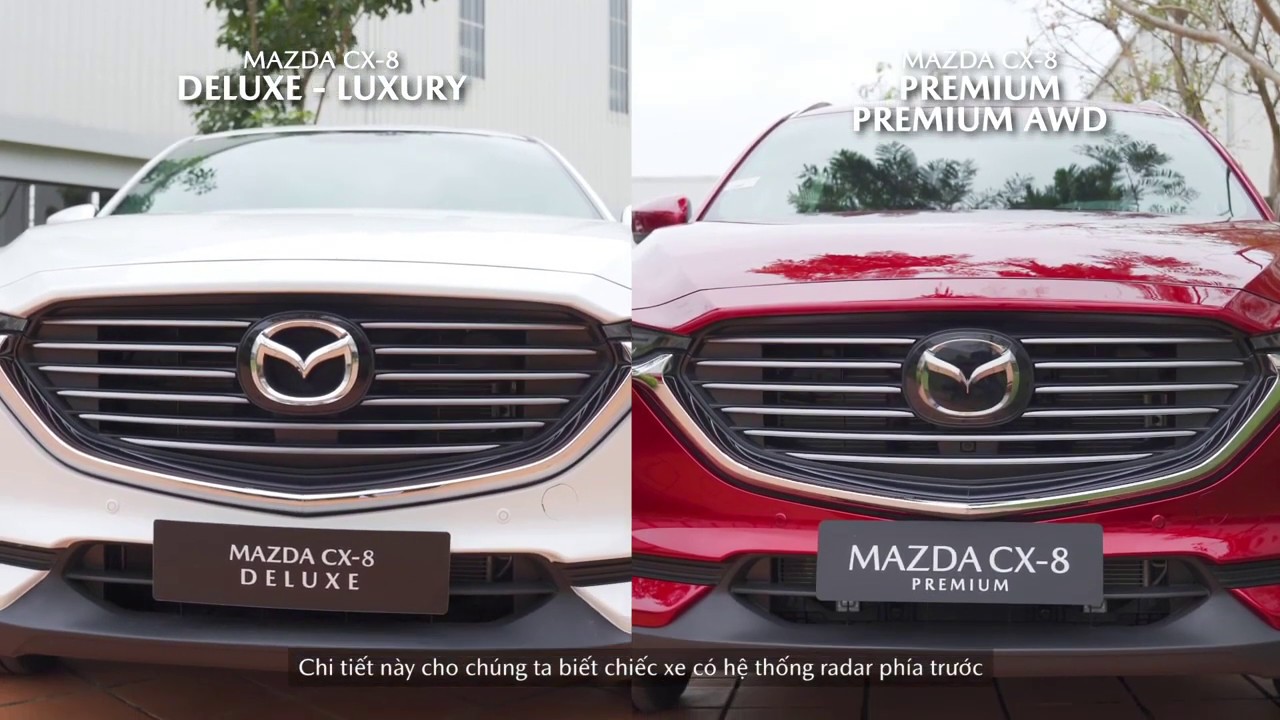 Mazda Vũng Tàu 0938.806.971 PHÂN BIỆT CÁC PHIÊN BẢN MAZDA CX-8 (DELUXE, LUXURY VÀ PREMIUM)