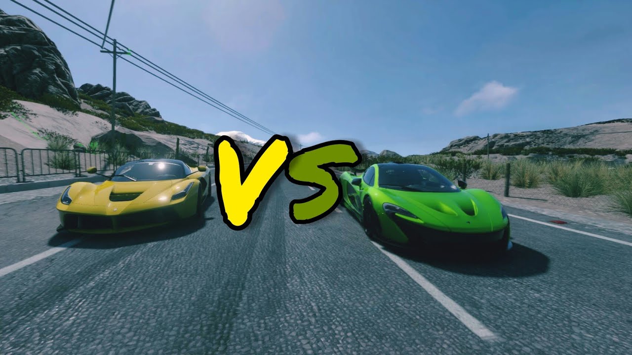 McLaren P1 vs Ferrari LaFerrari | DRIVECLUB