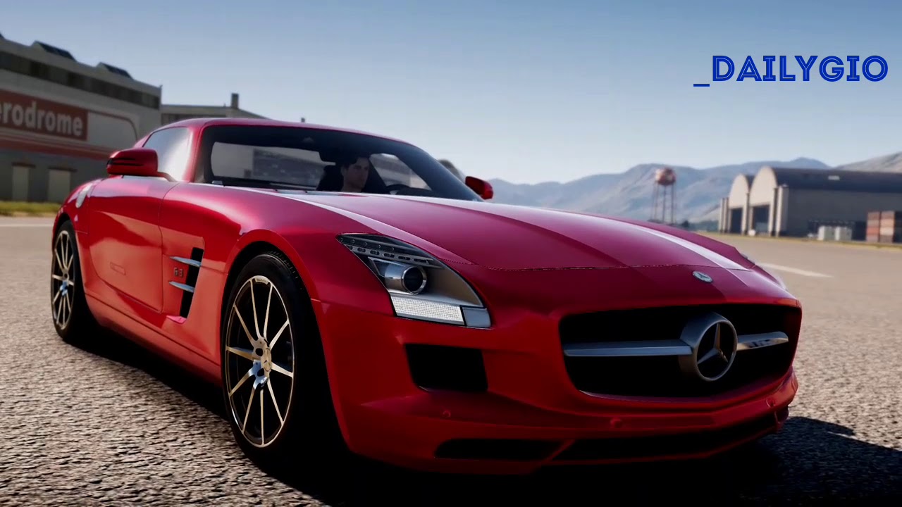 Mercedes-Benz sls amg” forza Horizon 2″ muito rápido