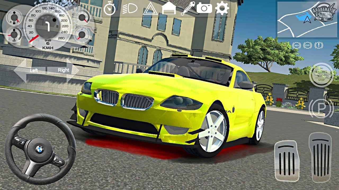 Modifiyeli BMW Z4 (Sarı) Araba Oyunu  || European Luxury Cars #5 – Android Gameplay FHD