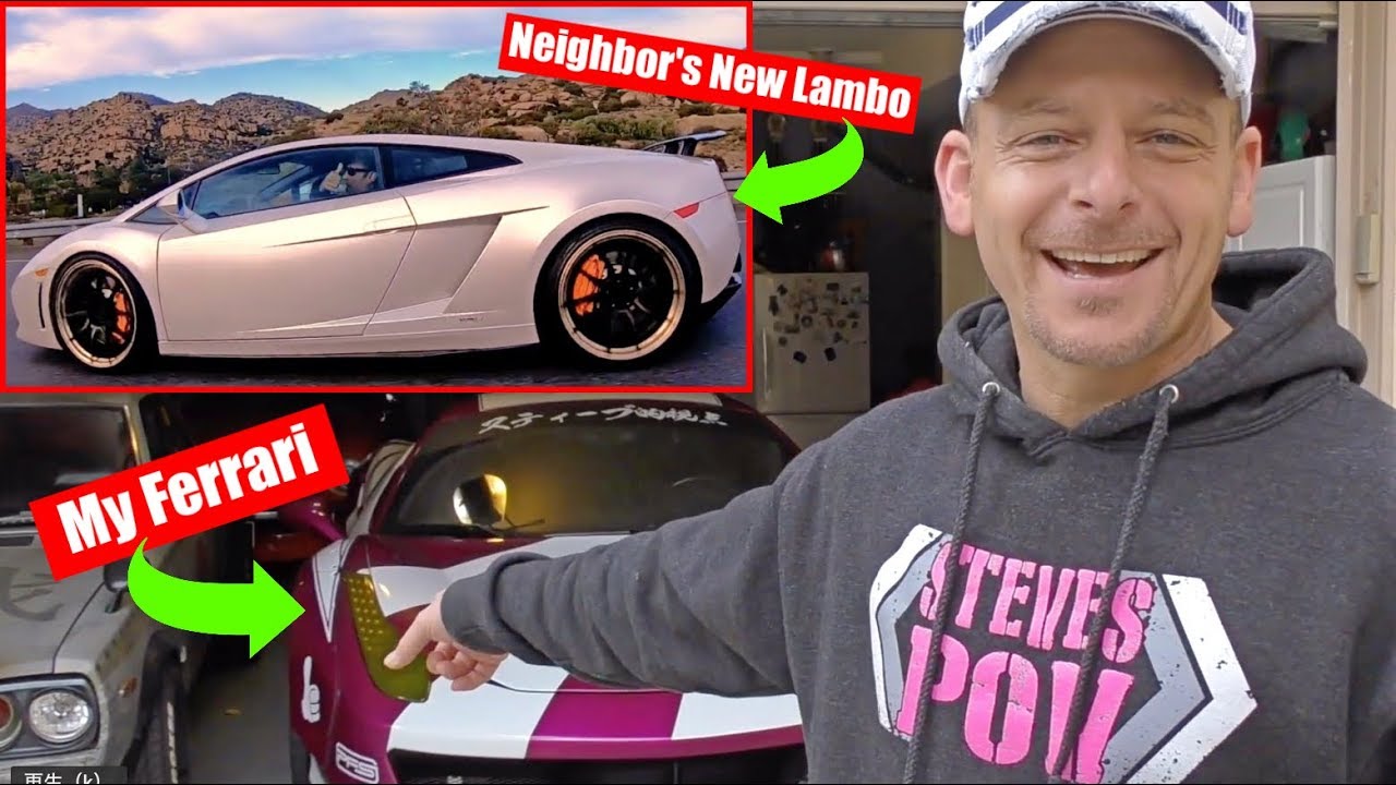近所の人がランボルギーニを購入！！理由は俺のフェラーリの音⁈ My Ferrari is To Blame for My Neighbor Buying a Lambo!
