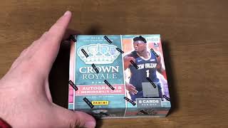 NBA 2019-20 CROWN ROYALE開封