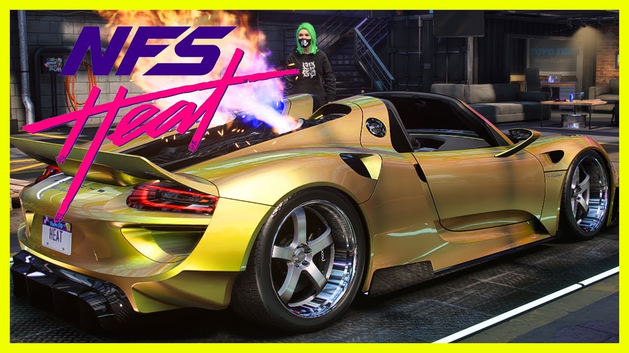 NEED FOR SPEED HEAT – PORSCHE 918 SPYDER ’15 MODIF MAX BUILD DAN COP CHASE