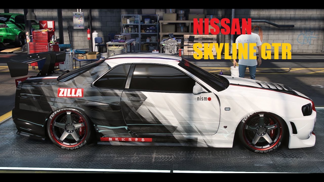 NEED FOR SPEED: HEAT ( TUNANDO SKYLINE GT-R R34)