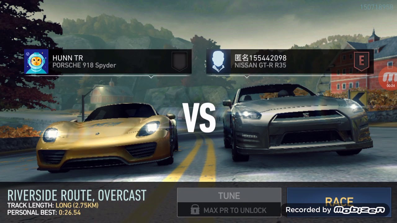 NEED FOR SPEED NO LIMITS | UNDERGROUND RIVALS | RAIN CHECK | PORSCHE 918 Spyder